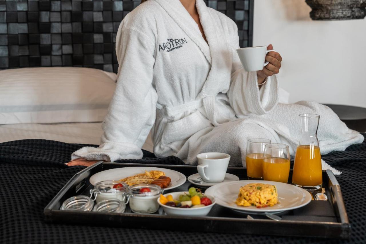Arotron Santorini Bed and Breakfast Pýrgos Esterno foto
